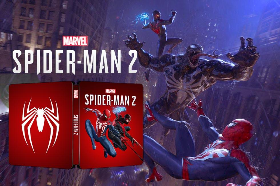 Marvel's Spider-Man 2 Classic Edition Steelbook FantasyBox Artwork