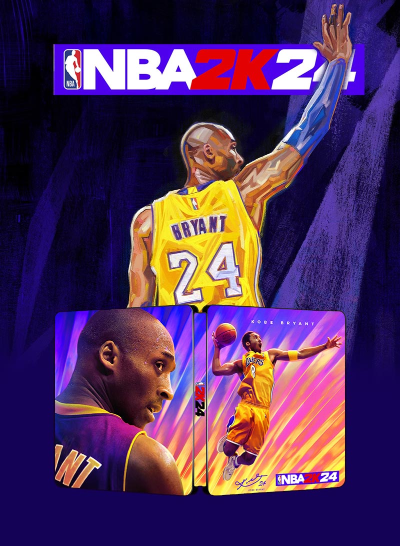 NBA 2K24 KOBE BRYANT + BLACK MAMBA Edition Steelbook Fantasybox
