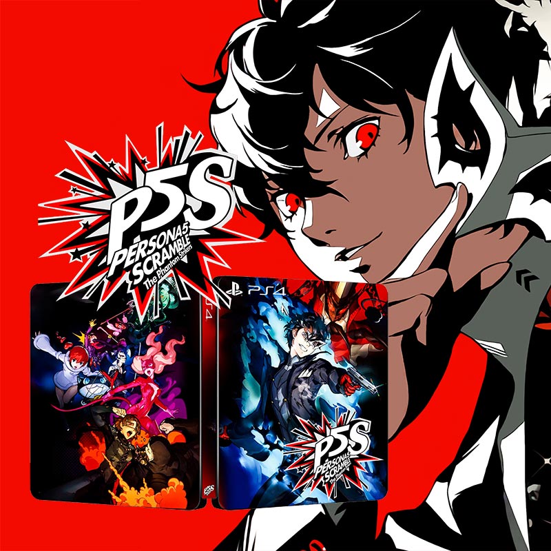 Persona 5 Scramble P5S Steelbook FantasyBox Artwork