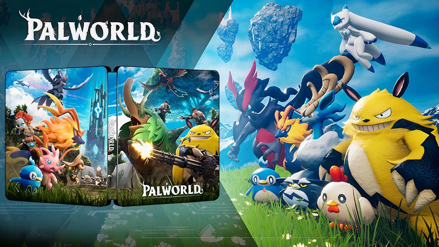 Palworld Hot Topic Edition Steelbook FantasyBox Artwork