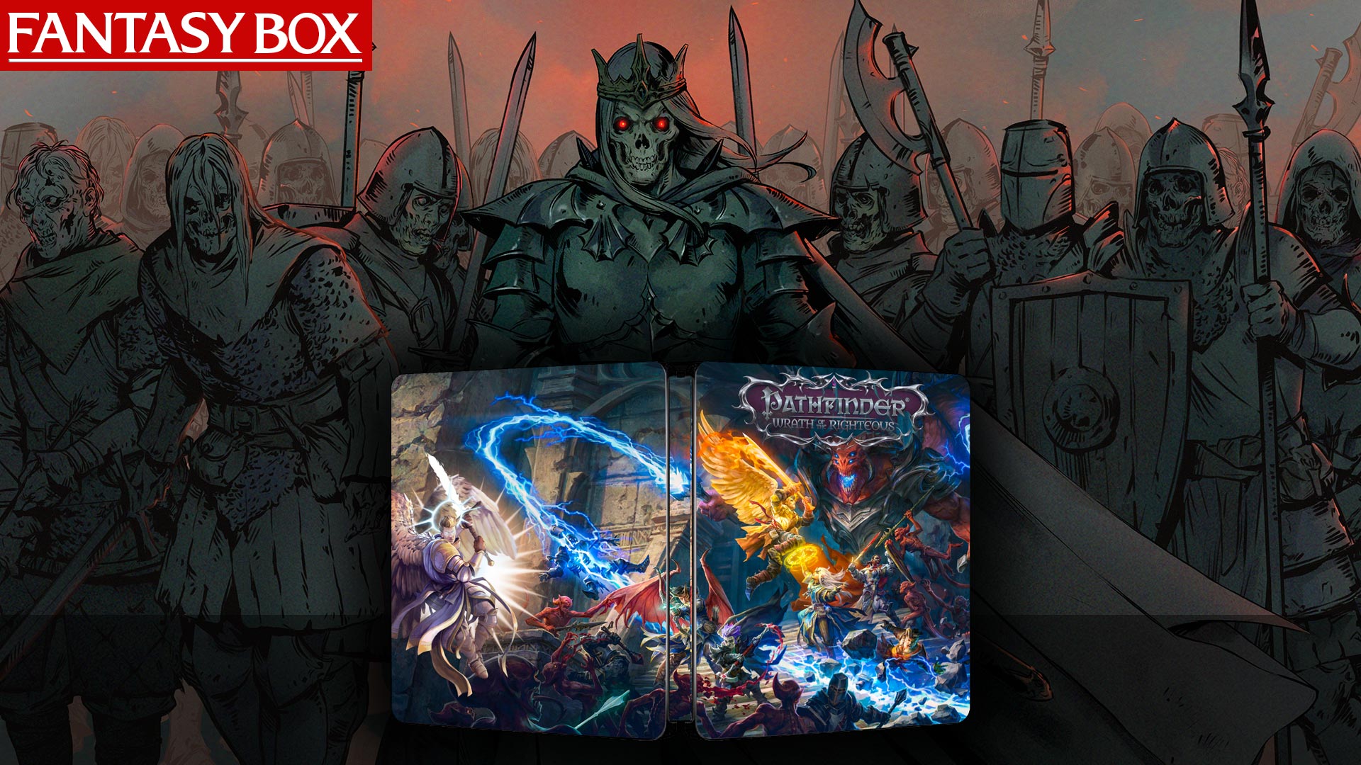 Pathfinder: Wrath of the Righteous Steelbook FantasyBox Artwork