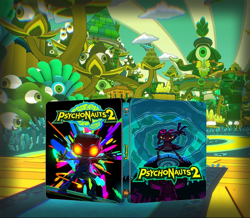 Psychonauts 2 Raz Edition Steelbook FantasyBox Artwork