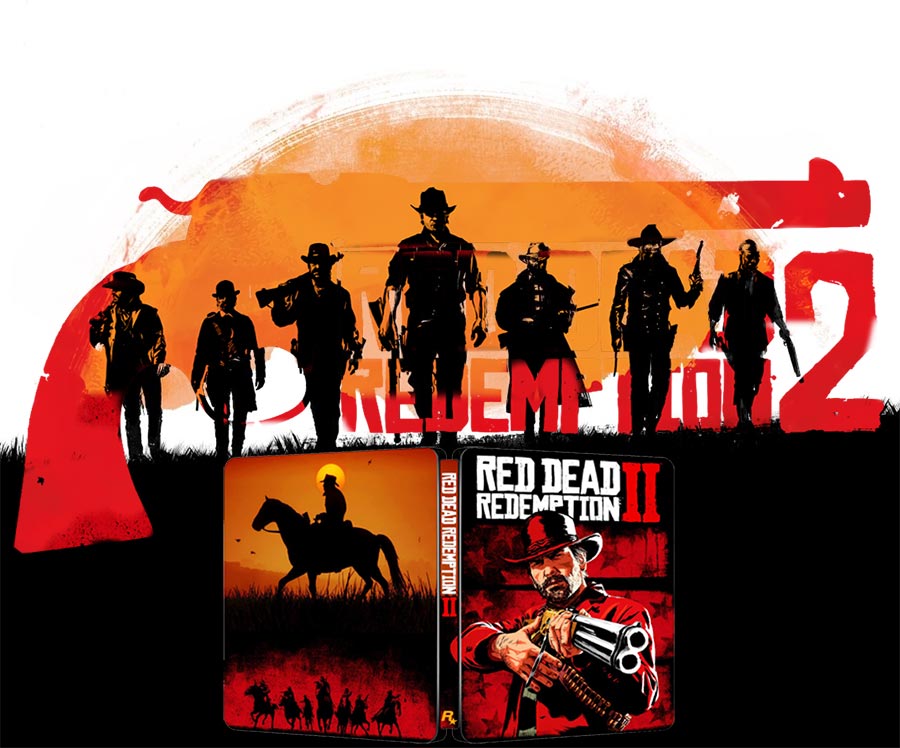 Red Dead Redemption 2 R2  (UK Edition)  Steelbook | FantasyBox
