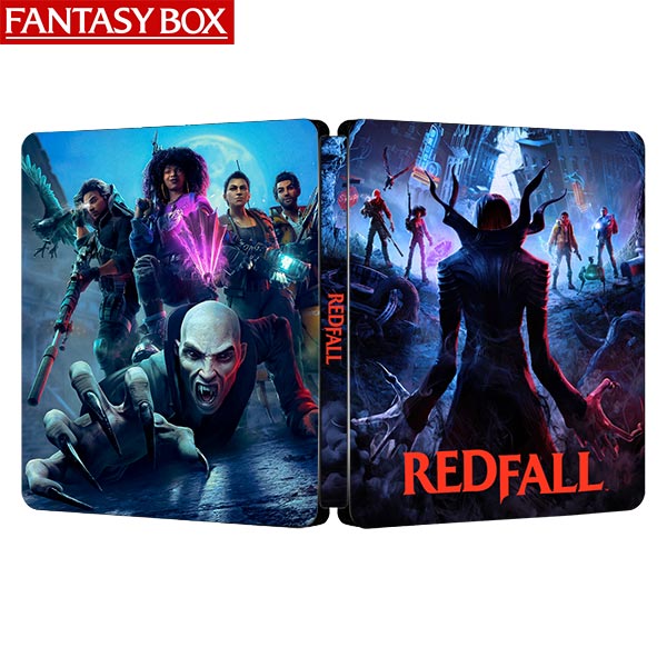 Red Fall Bethesda Edition Steelbook | FantasyIdeas | FantasyBox [999 Steelbooks Plan]