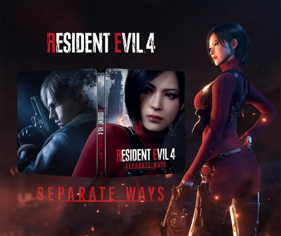 Resident Evil 4 Separate Ways Ada Wong Edition Steelbook FantasyBox Artwork