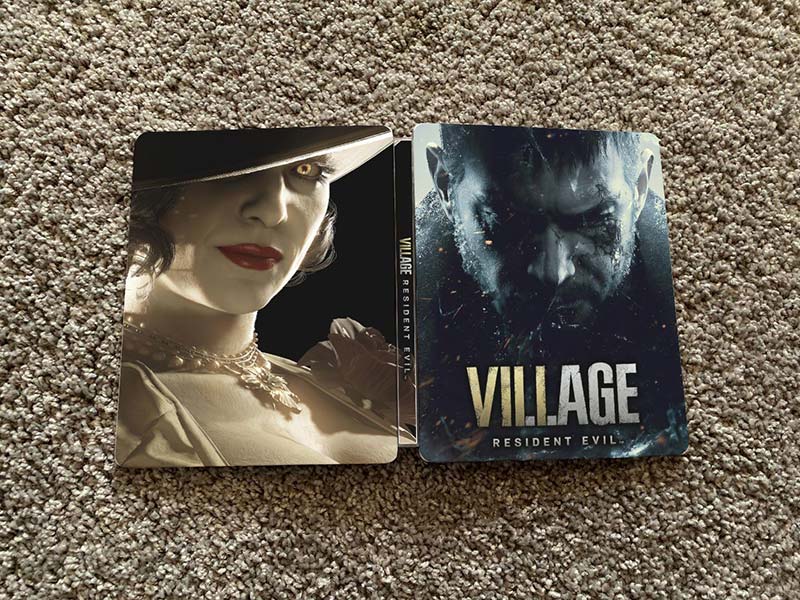 Resident Evil 8 Village BigLady Edition Steelbook FantasyBox outside