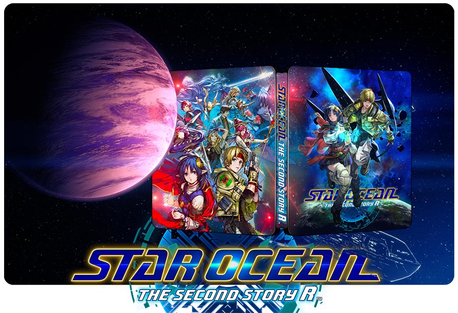 STAR OCEAN THE SECOND STORY R COLLECTOR'S EDITION Steelbook FantasyBox Artwork