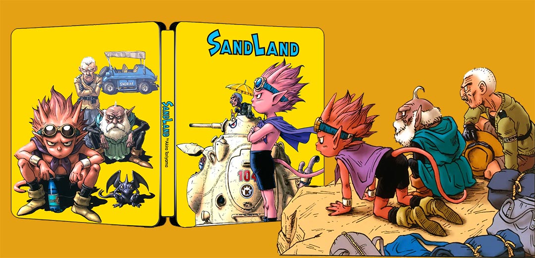 Sand Land Akira Toriyama Preview Edition Steelbook FantasyBox