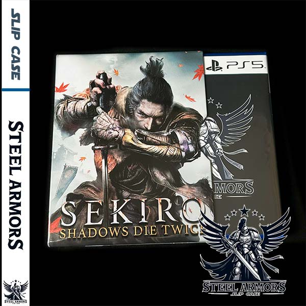 Sekiro Shadows Die Twice Steel Slip Case SteelArmors Artwork