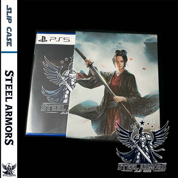 Sekiro Shadows Die Twice Steel Slip Case SteelArmors Artwork