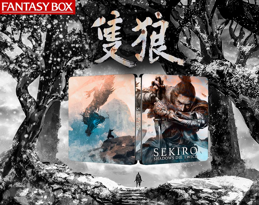 Sekiro Dragon Edition Steelbook FantasyBox Artwork