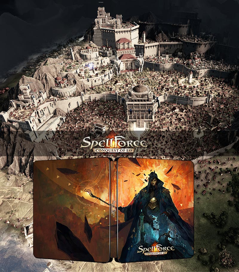 SpellForce Conquest of Eo Preview Edition Steelbook FantasyBox