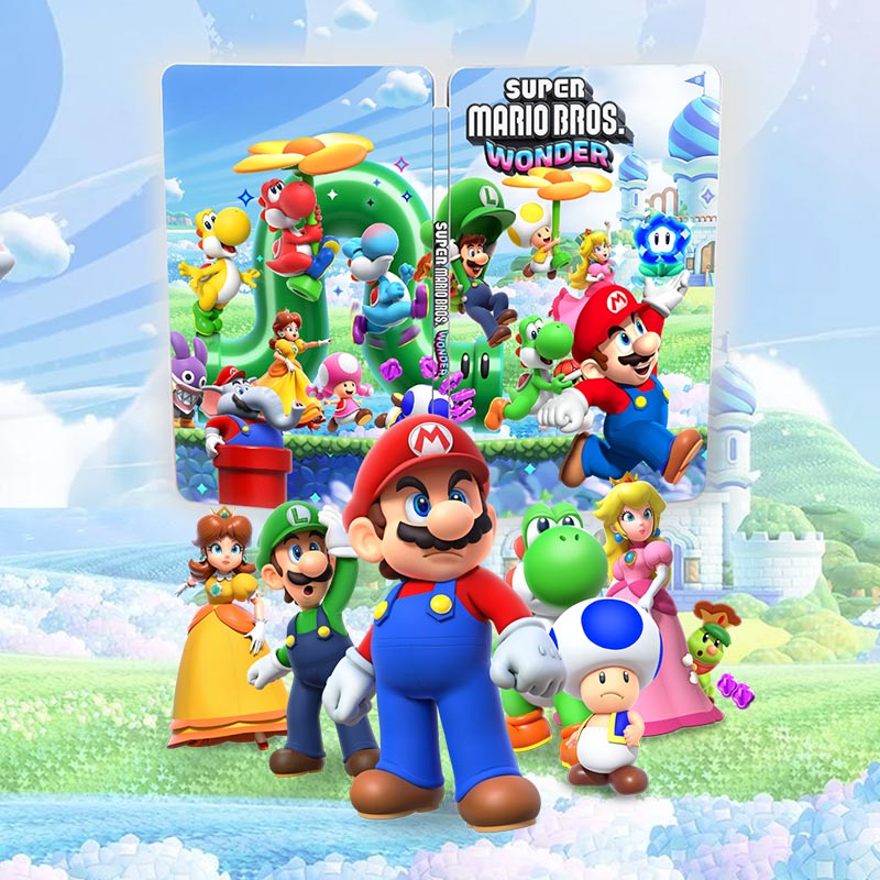 Super Mario Bros Wonder Switch Steelbook | FantasyBox