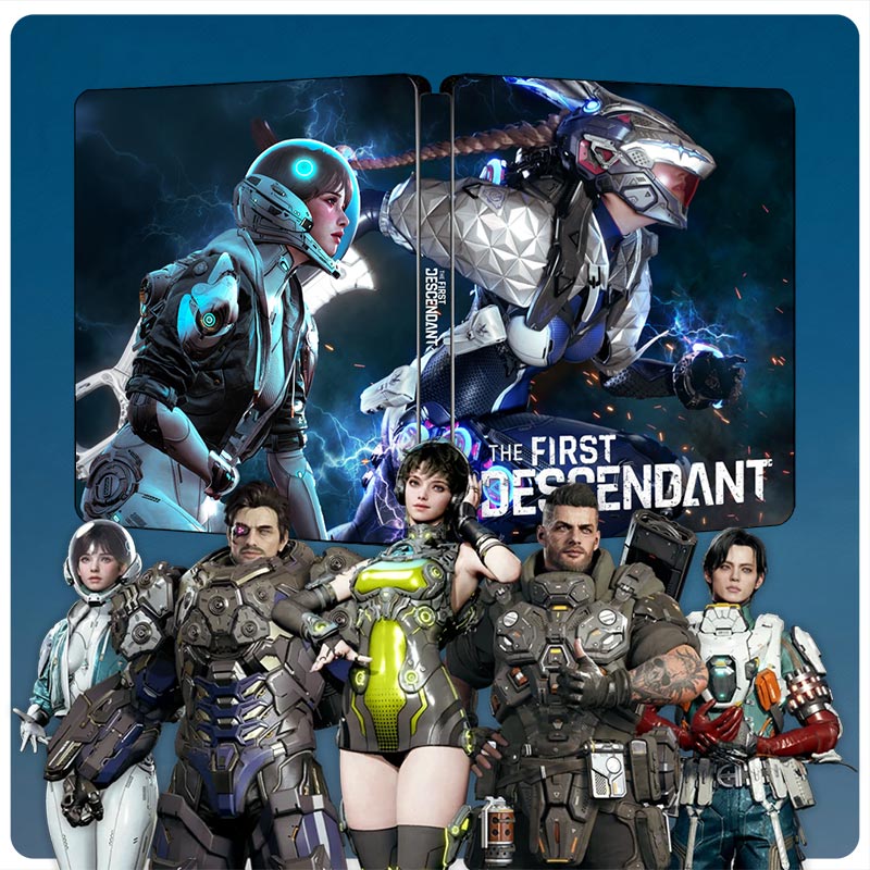 The First Descendant Bunny&Valby Edition Steelbook FantasyBox Artwork