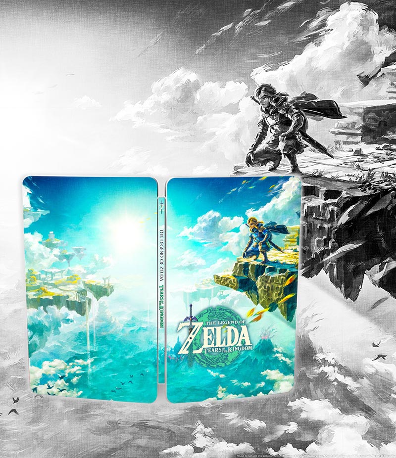 The Legend of Zelda : Tears of the Kingdom Steelbook for Nintendo Switch | FantasyBox