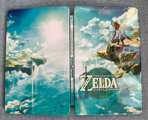 The Legend of Zelda Switch Steelbooks Bundle: Tears of the Kingdom + Breath Of The Wild | FantasyBox