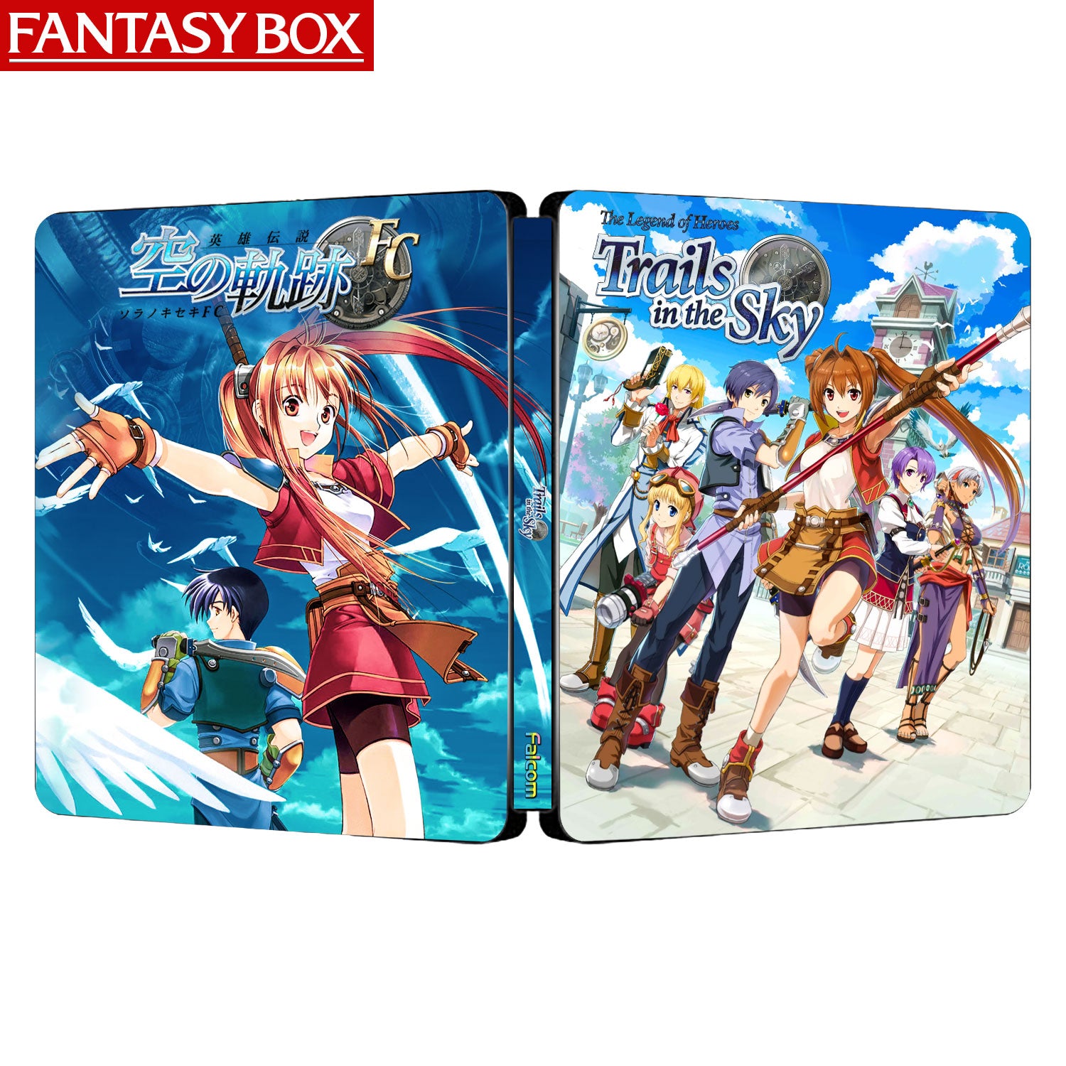 The Legend of Heroes Trails in the Sky FC(First Chapter) Steelbook FantasyBox Artwork
