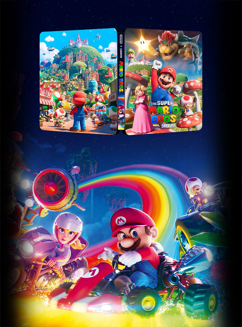 The Super Mario Bros. Movie ILLUMINATION Edition Steelbook FantasyBox