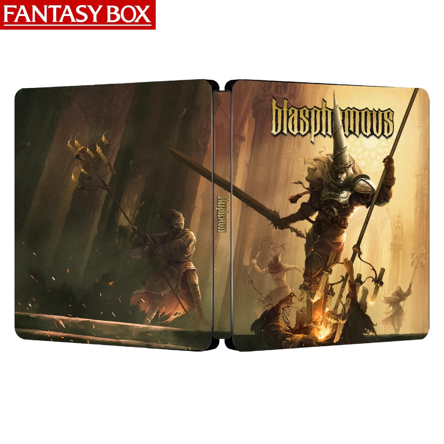 Blasphemous Indie Game Steelbook | FantasyIdeas | Thuan | FantasyBox