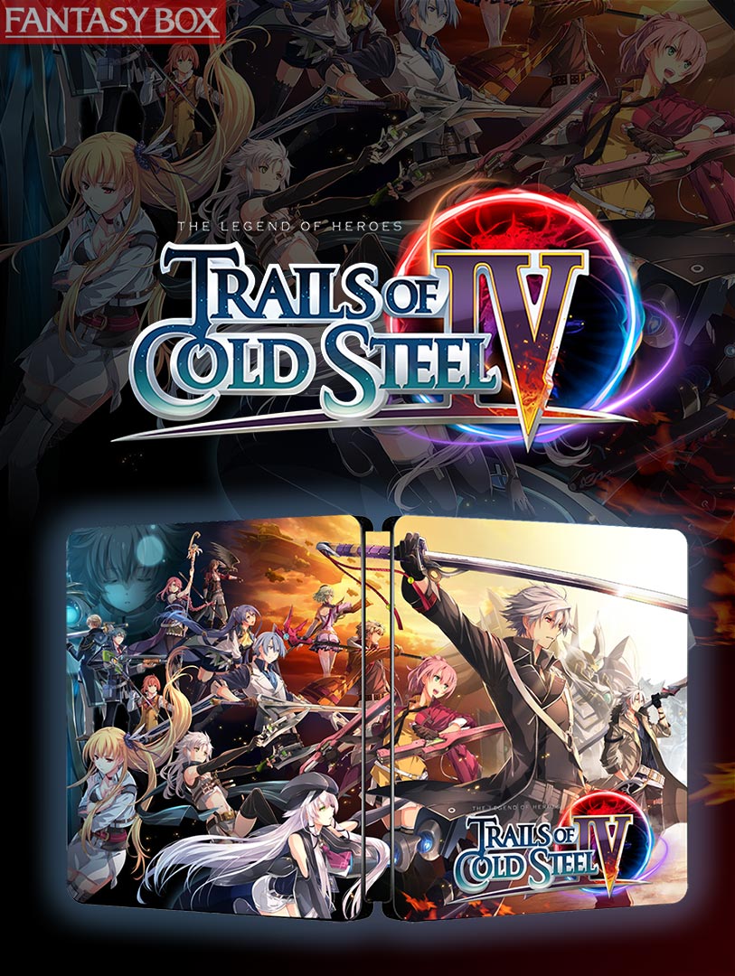 The Legend of Heroes Trails of Cold Steel IV Steelbook | FantasyBox [N-Released]