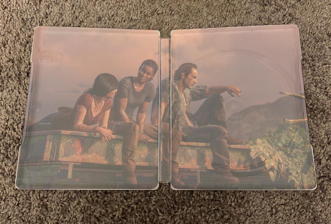 Uncharted The Lost Legacy Recall Edition Steelbook FantasyBox Inside