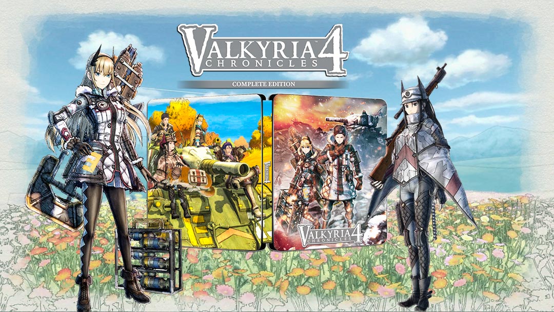 Valkyria Chronicles 4 Complete Edition Steelbook FantasyBox Artwork