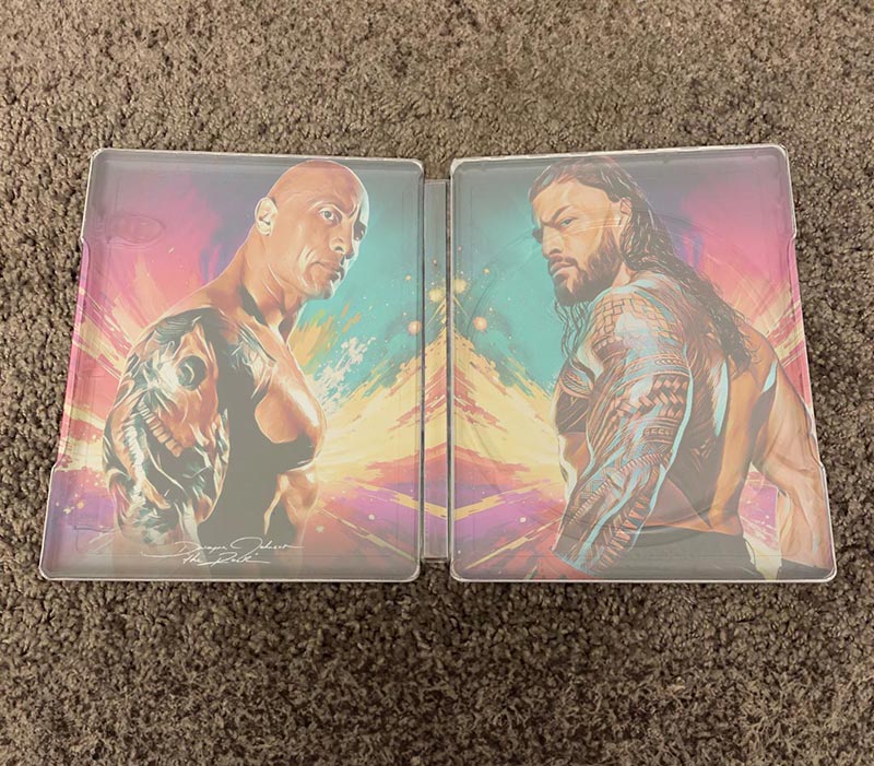 WWE 2k24 UK Editioin Steelbook FantasyBox Inside