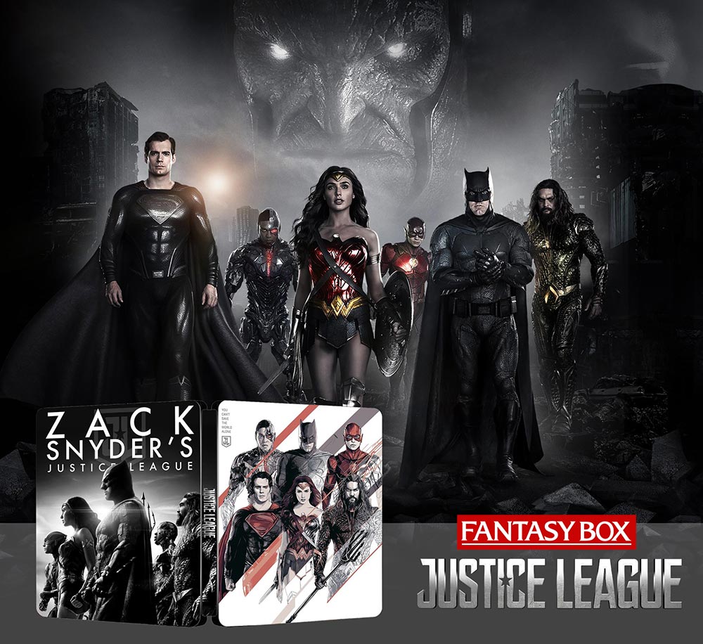 Zack Snyder's Justice League Steelbook FantasyBox artwork