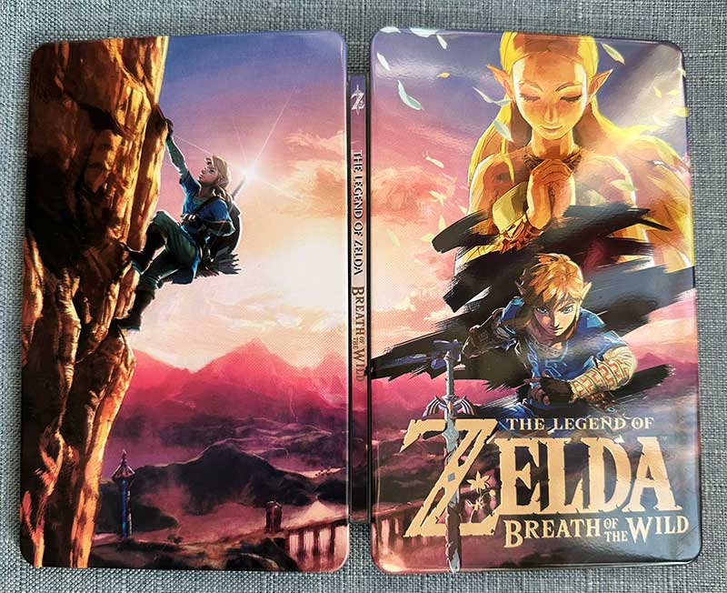 Réplique Bouclier Hylien  The Legend of Zelda Breath of the Wild -  Steelbook Jeux Vidéo