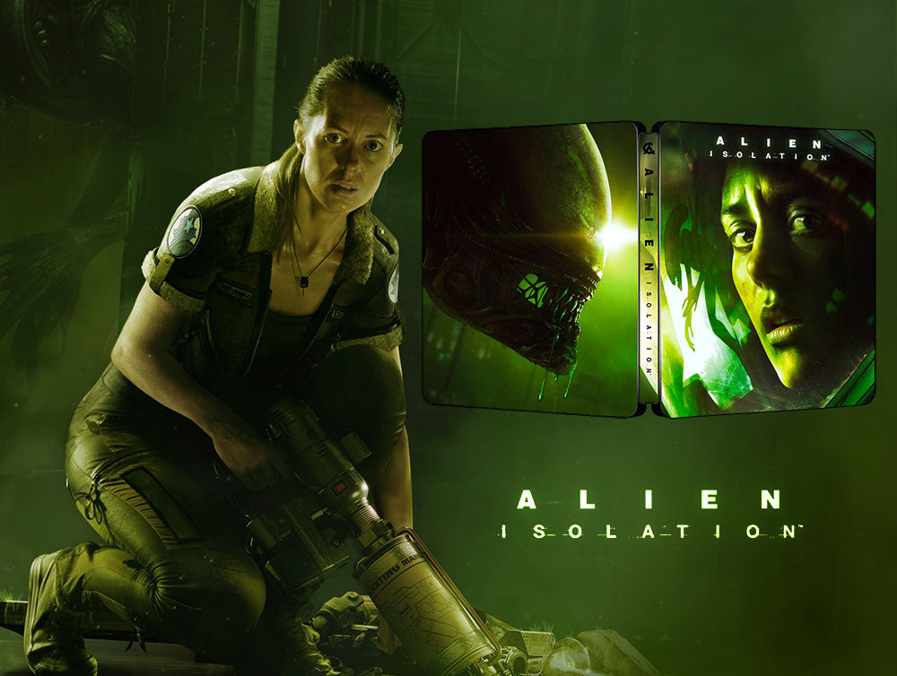 Alien Isolation Game of the Year Edition Steelbook FantasyBox Artwork