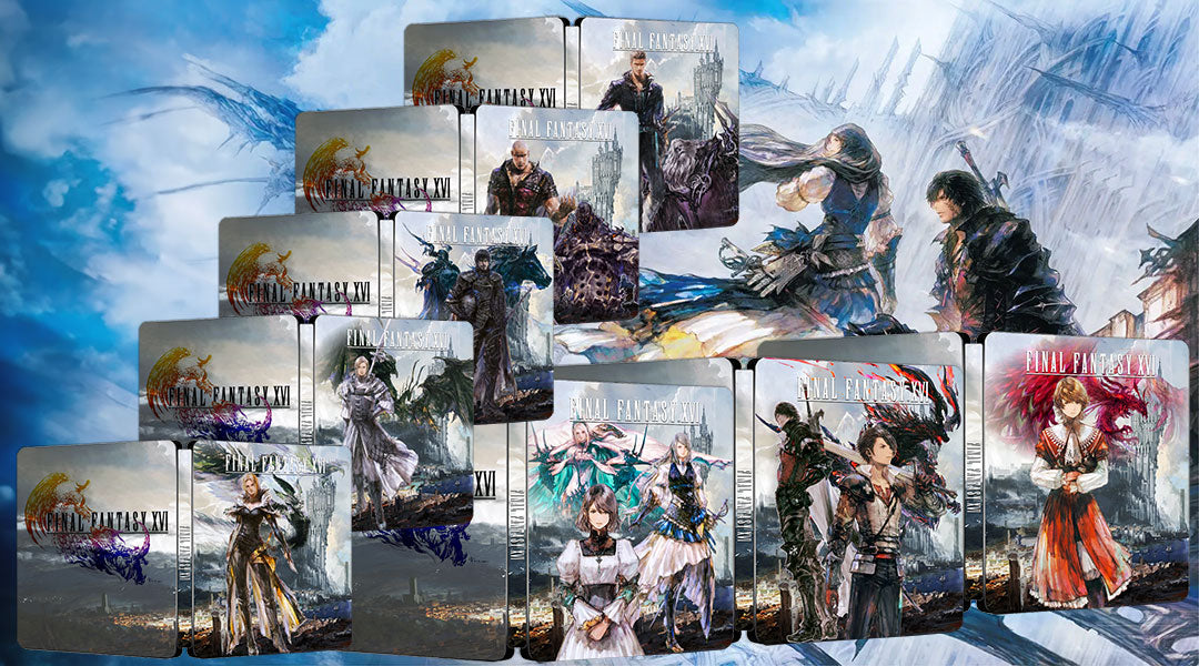 Final Fantasy XVI16 CHARACTERS Collector's Edition Steelbook FantasyBox Artwork