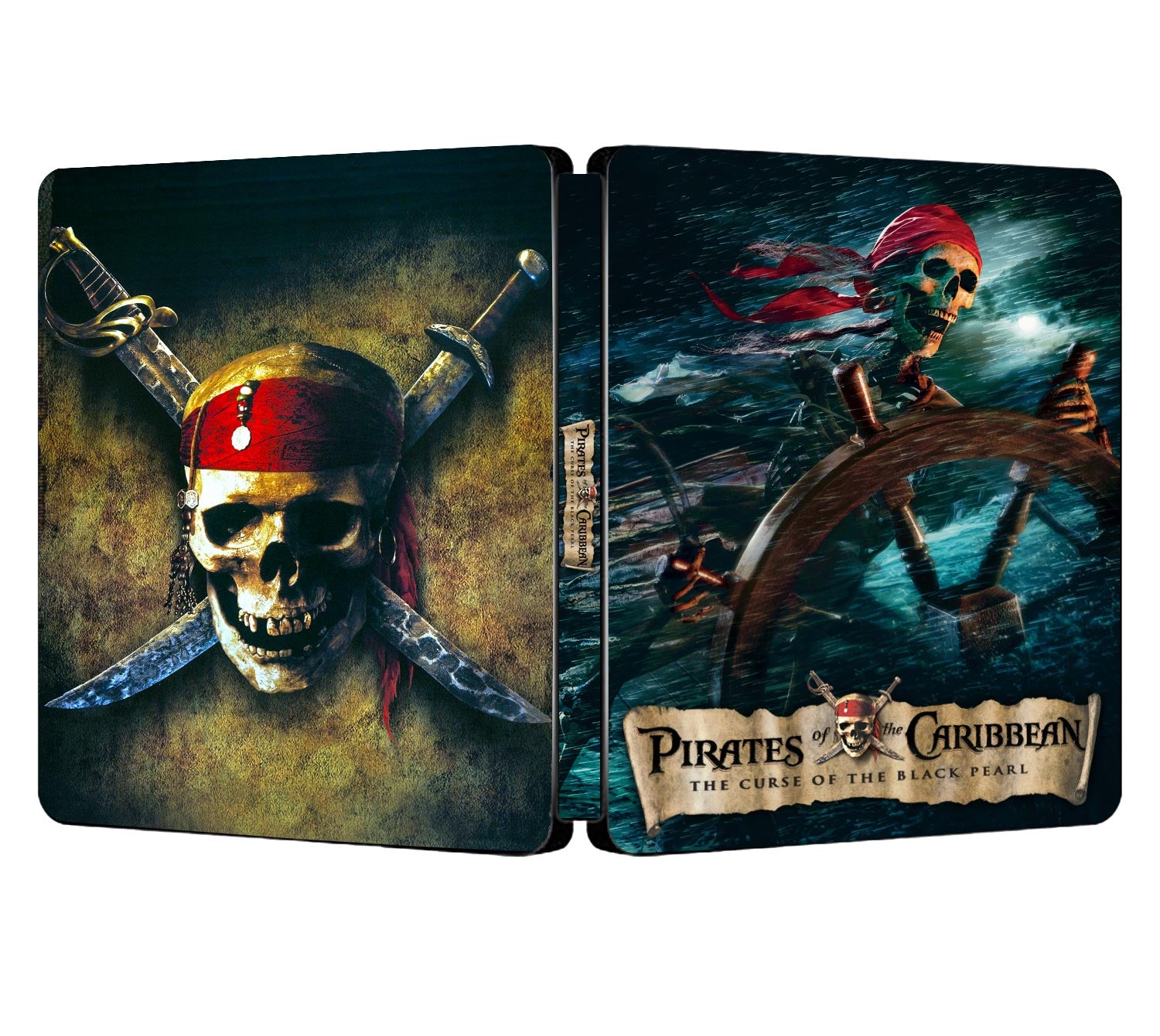 Pirates Of The Caribbean: The Curse Of The Black Pearl Steelbook Idea | Customer Shabir