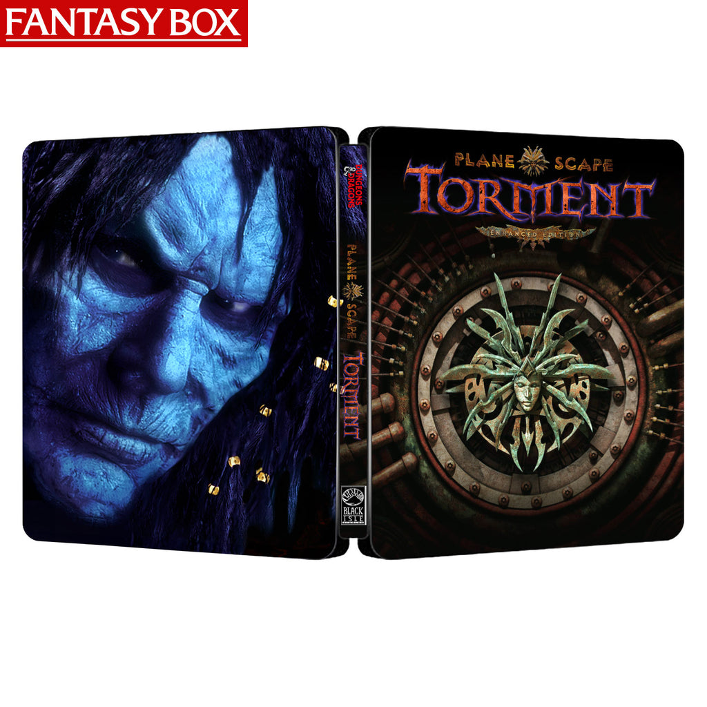 Planescape torment enhanced edition Black Isle Steelbook FantasyBox Artwork