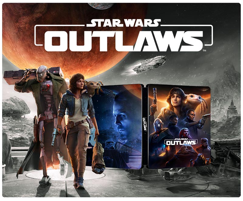 Star Wars Outlaws US Edition Steelbook | FantasyBox