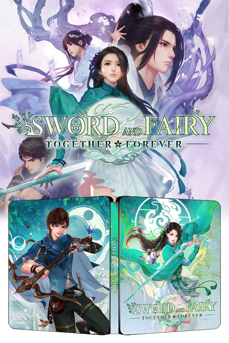 Sword and Fairy 7 Together Forever Dreamlike Edition Steelbook FantasyBox Artwork