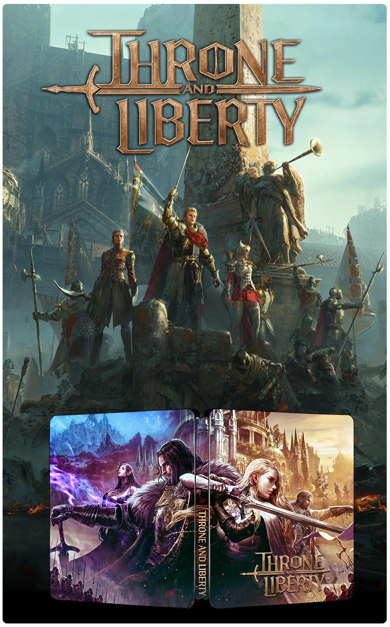 Throne and Liberty MMORPG Fans Edition Steelbook FantasyBox Artwork