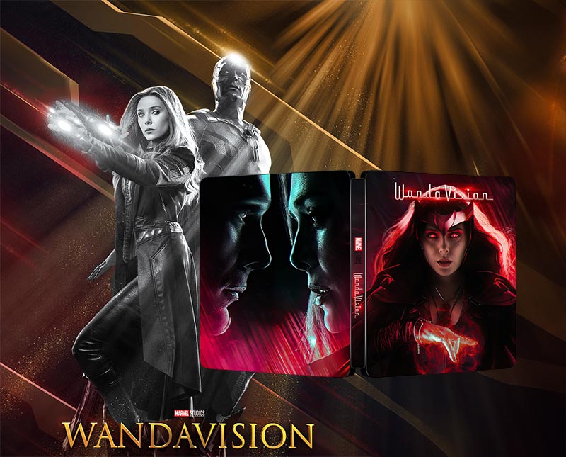 WandaVision Disney Series Steelbook FantasyBox Artwork