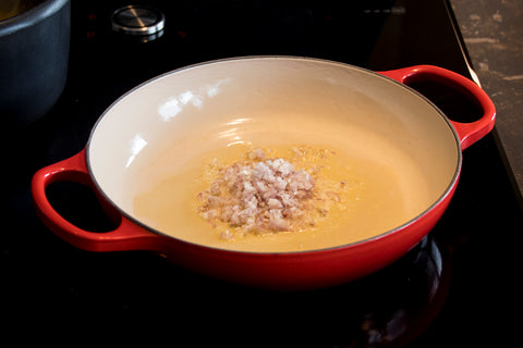 Pasta with black truffle