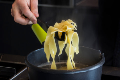 Pasta with black truffle