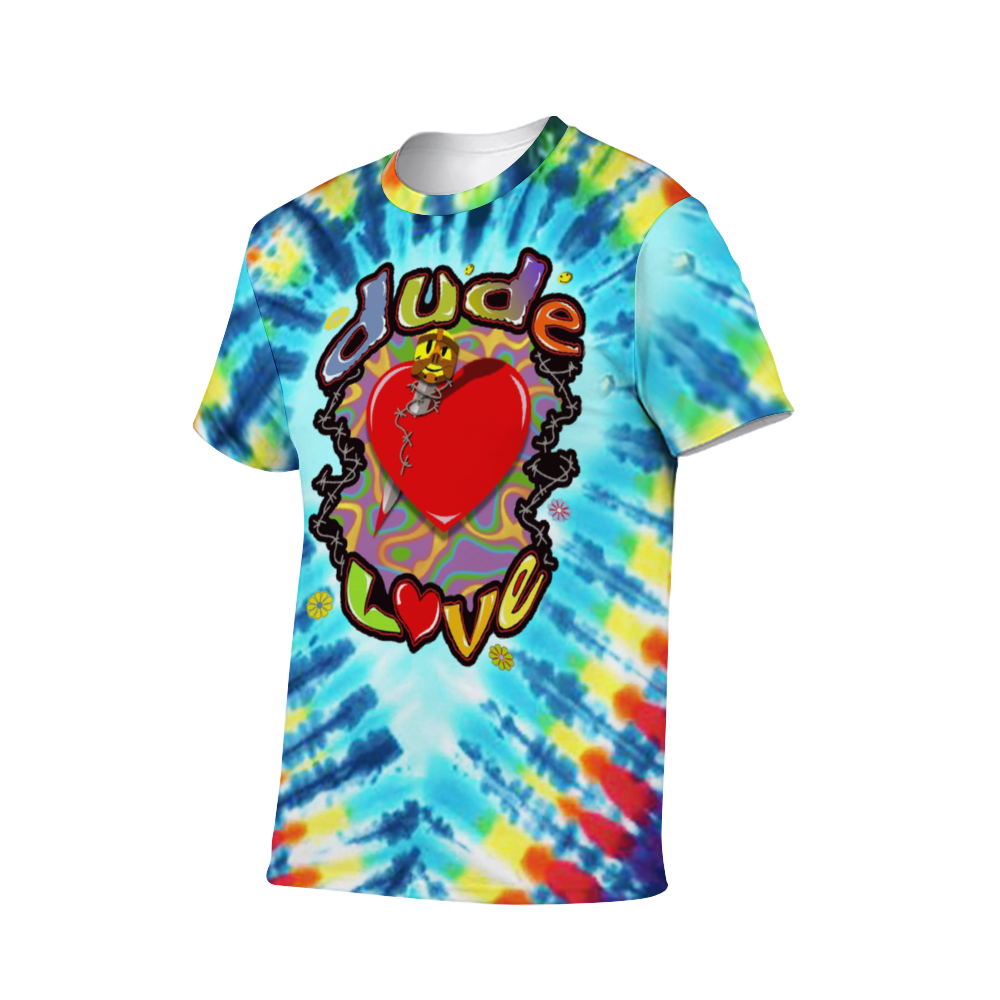 mick foley tie dye shirt