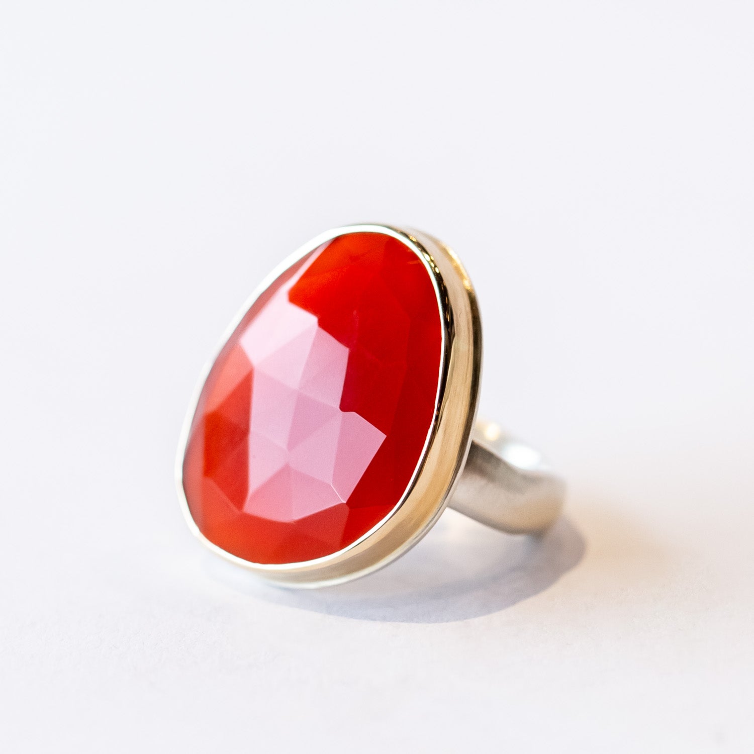 Jamie Joseph | Large Asymmetrical Carnelian Ring