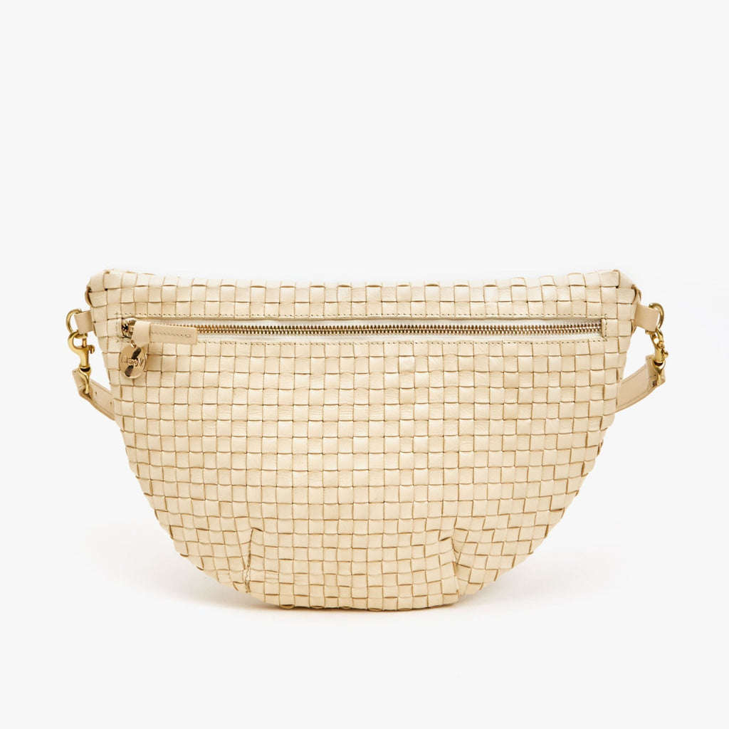 Clare V, Bags, Clare V Grande Fanny In Evergreen Rattan