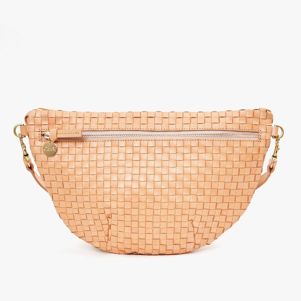 Clare V.  Grande Fanny, Rattan Multi Mercado – LAPIS