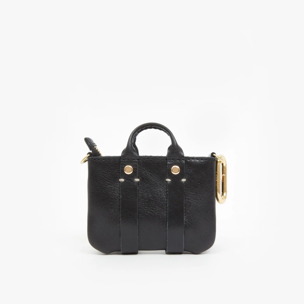 Clare V. Veronique Bag - Black Pebble Leather