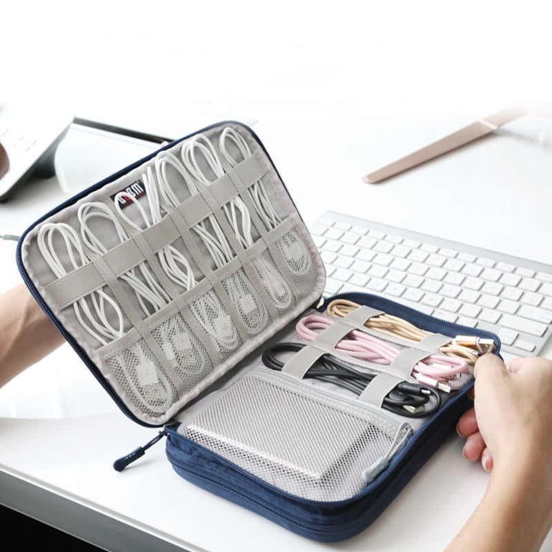 Cable Organizer, Digital Storage Bag, keep your workplace and Luggage –  Nomad VIP