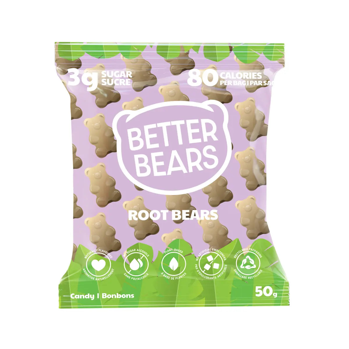 Root Bears - Gummy Candy - Better Bears Foods product image