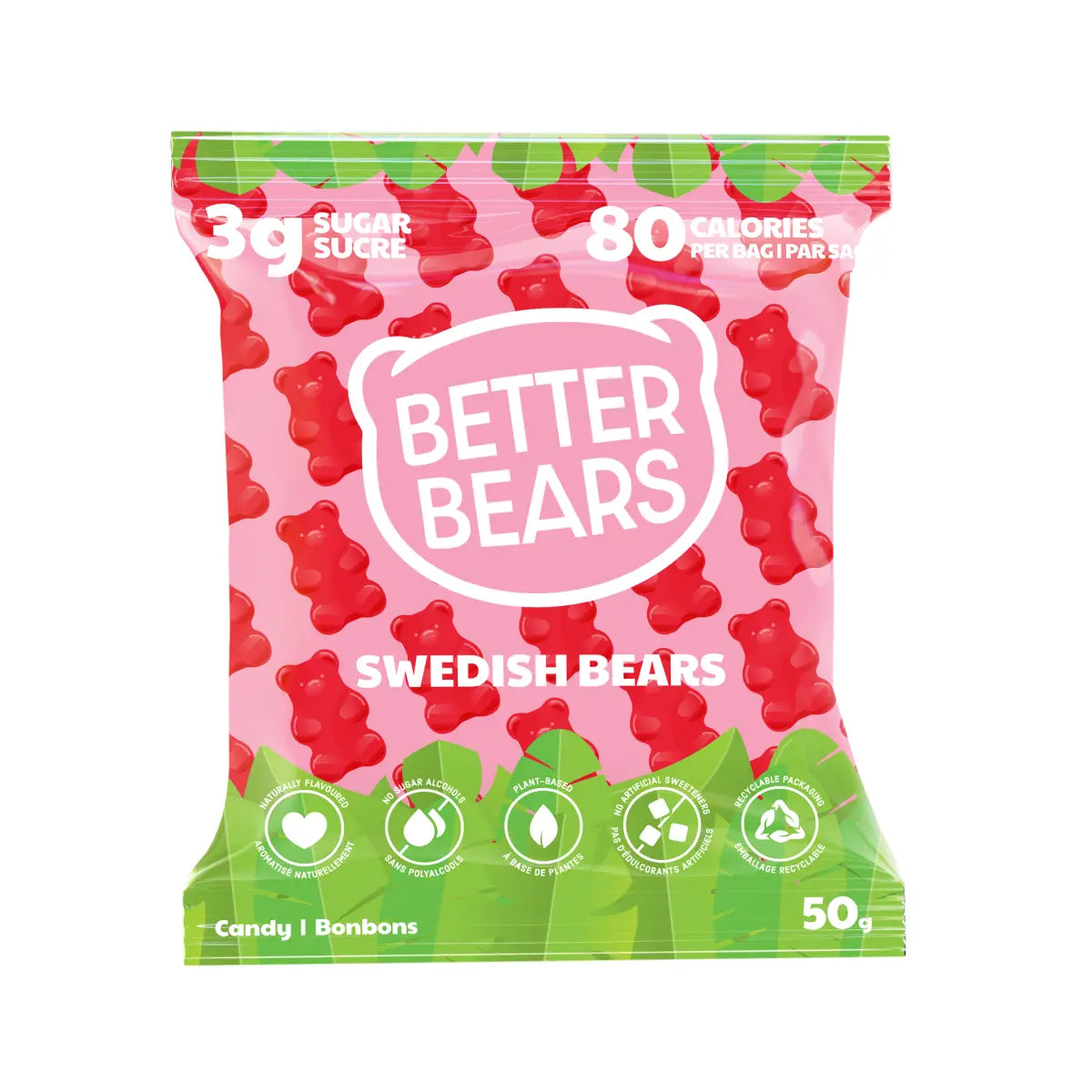 Swedish Bears - Gummy Candy - Better Bears Foods product image