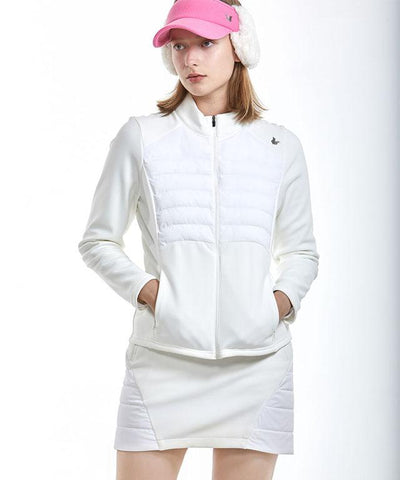 Hybrid Windy Padded Jacket - White