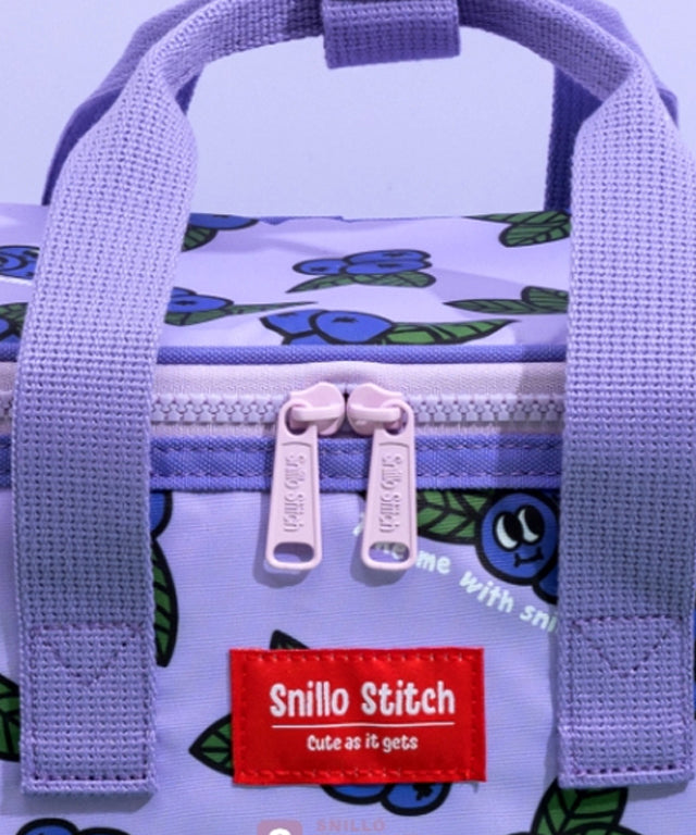 SNILLO STITCH Daily Picnic Cooler Bag Cherry - Hot Pink