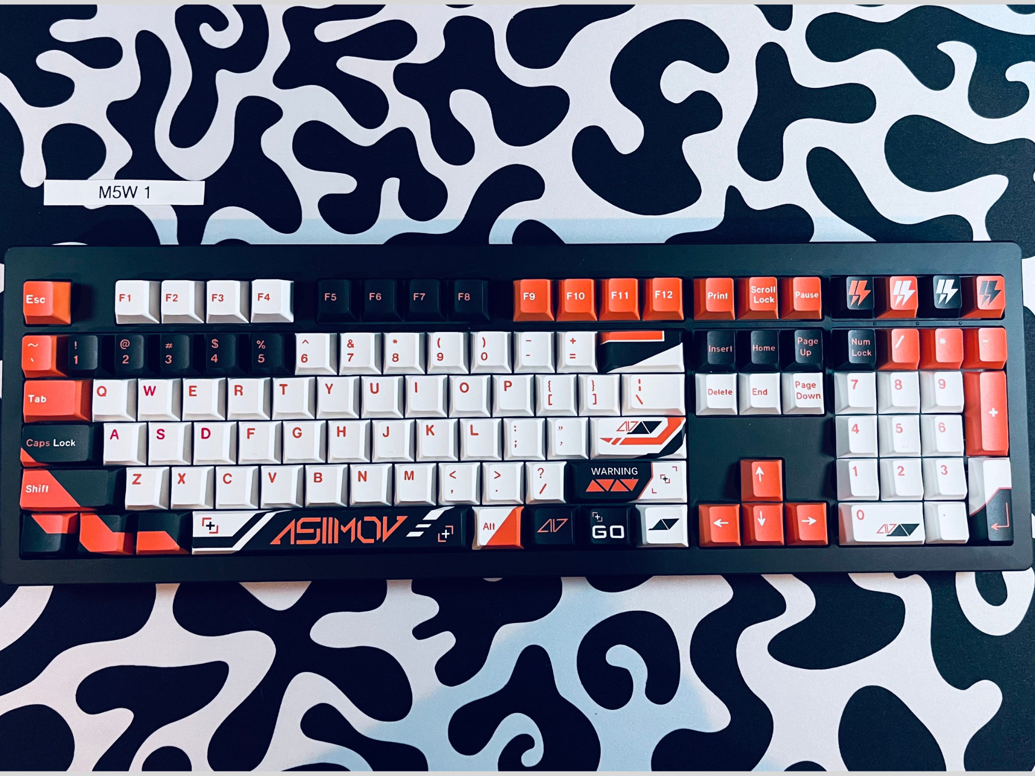 M5W 100% Keyboard